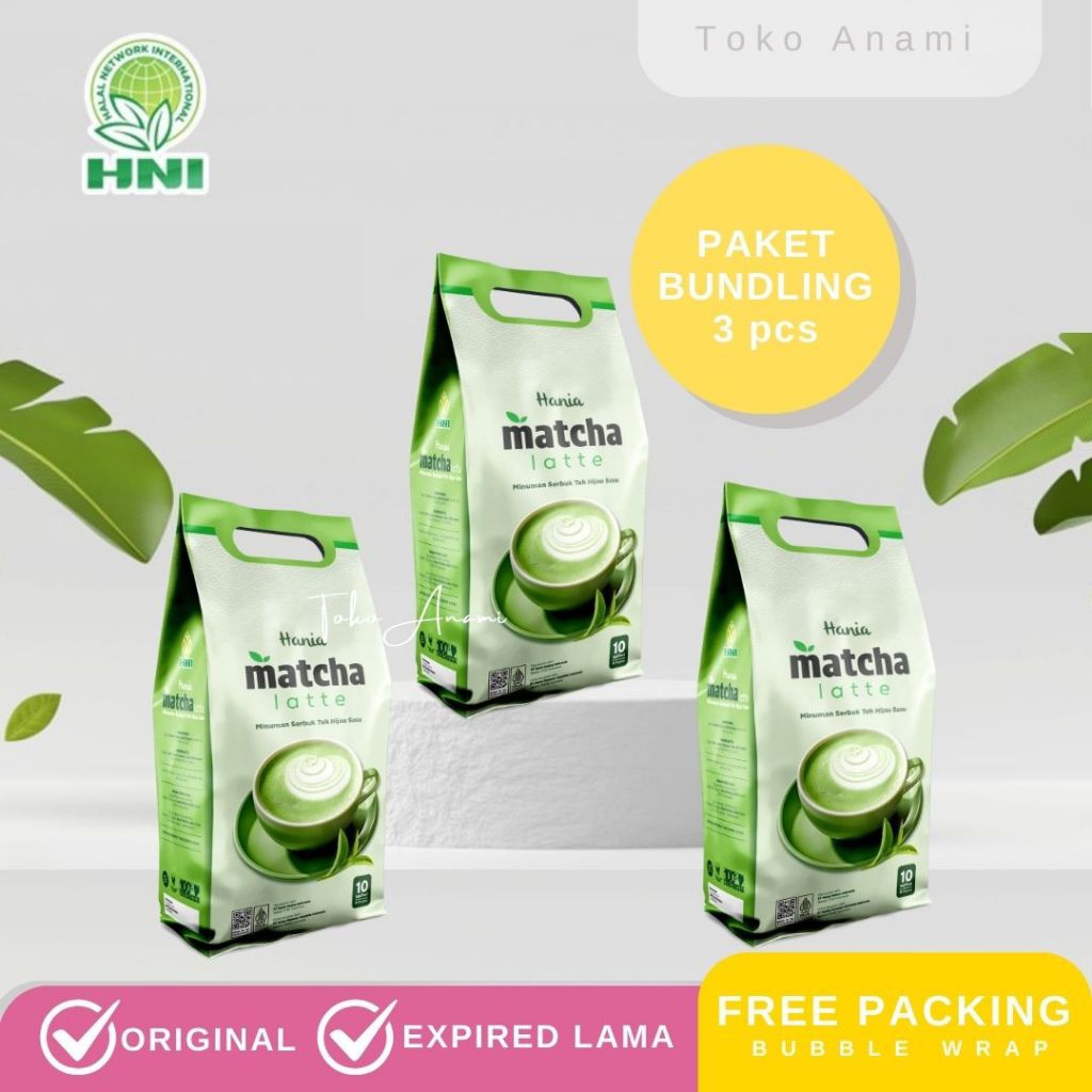 

Bundling 3 pcs Hania Realco Matcha Latte
