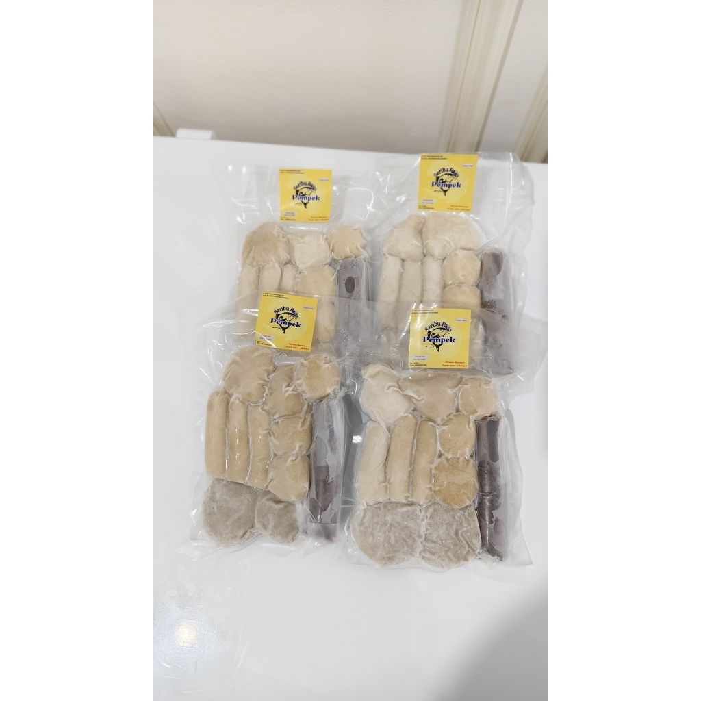 

Pempek palembang paket 4 pack - isi 40 pcs