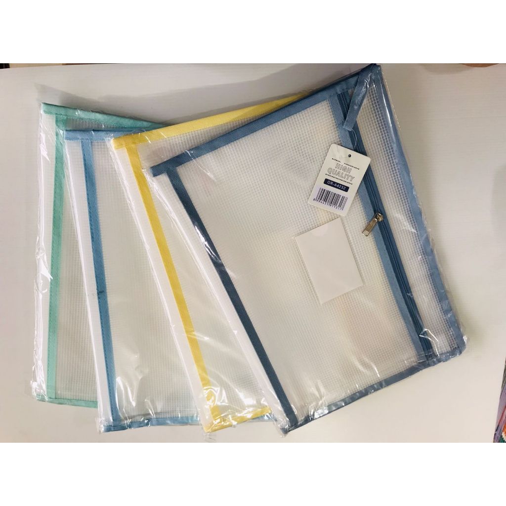 

Zipper Bag ORENJI EVA Double Layered A4 (OR-A4232)