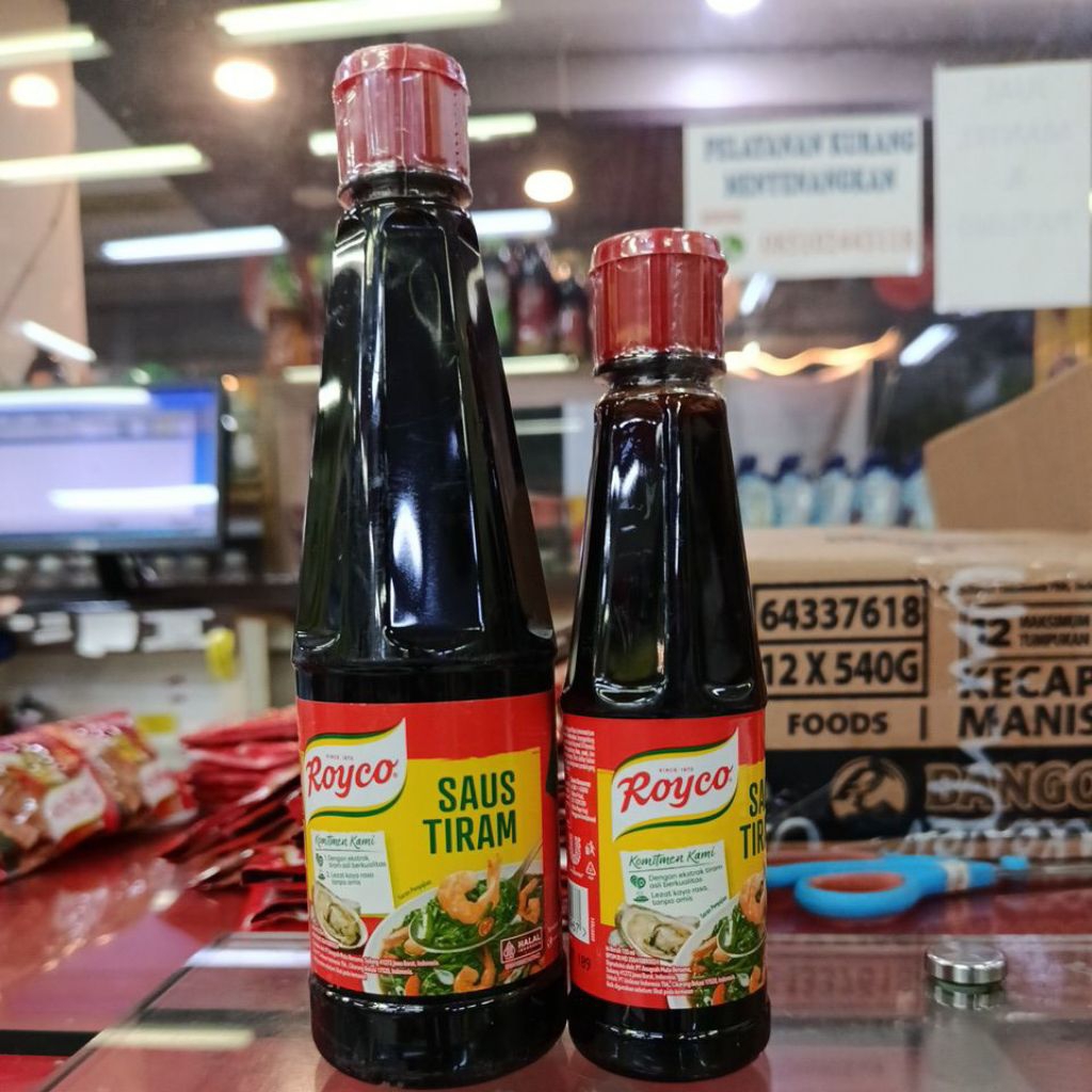 

Royco Saus Tiram Kemasan Botol 275 ml & 135 ml