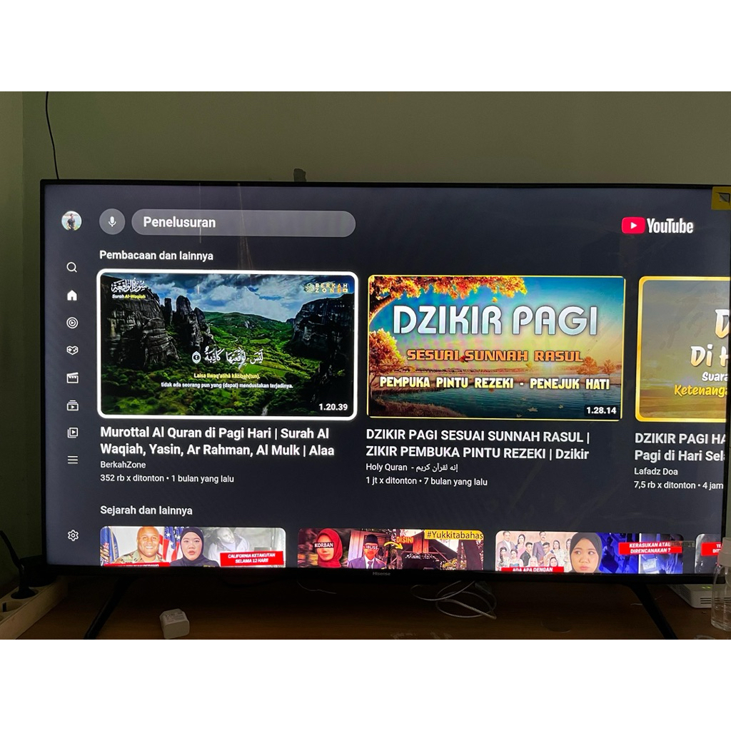 TV Hisense 50 inch Secound