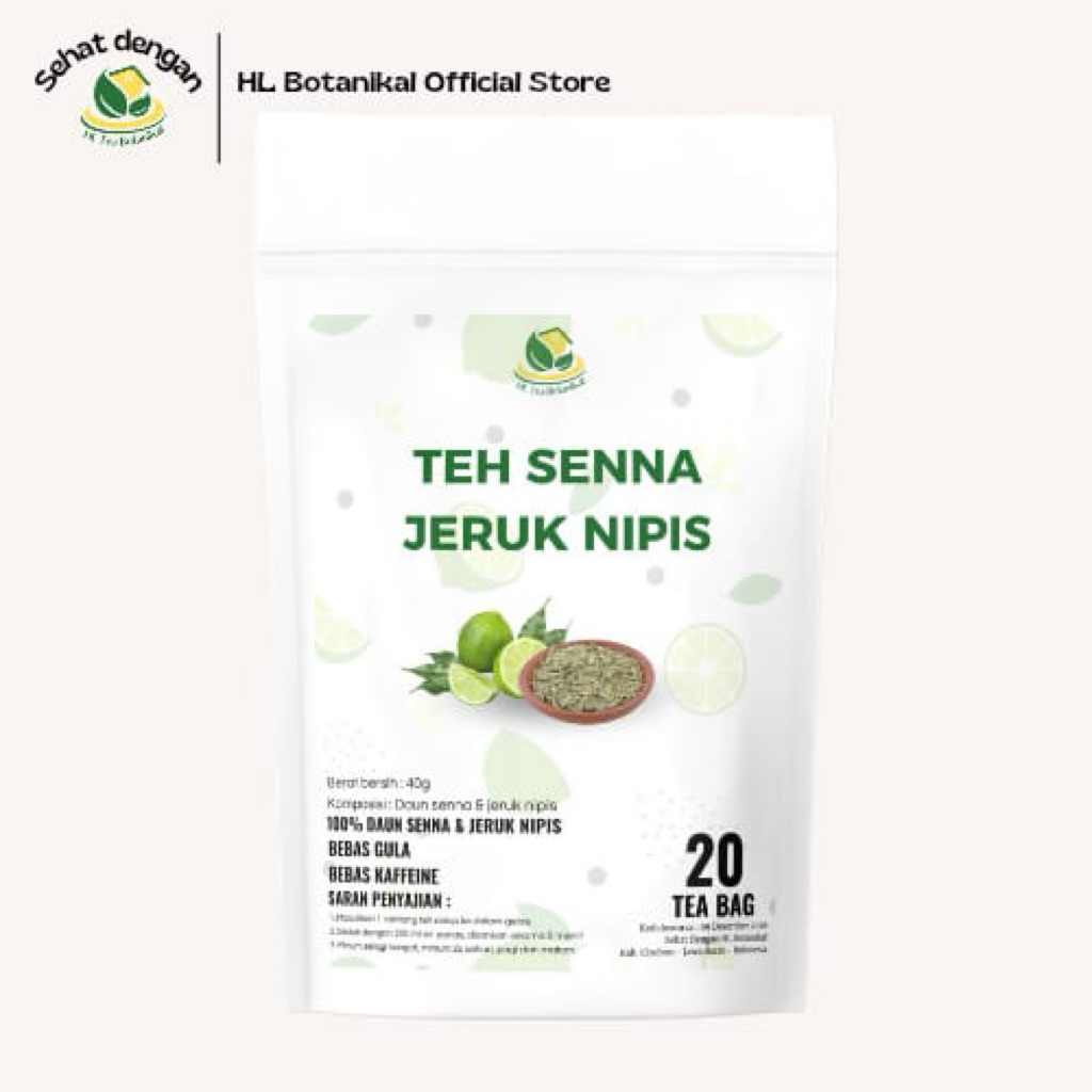 

HLTeaBotanikal|Teh Daun Senna kombinasi alami isi 20 bag