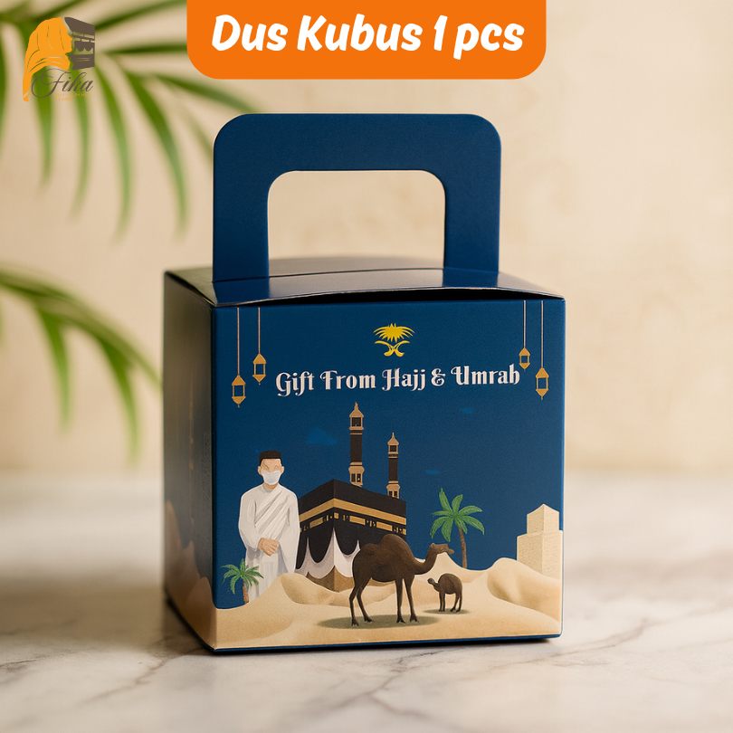 

kardus paper bag dus Kubus oleh oleh haji dan umroh Satuan