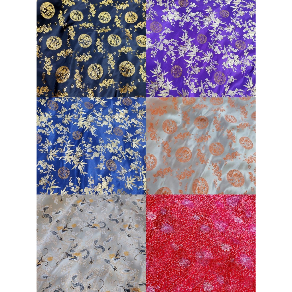 Kain CONGSAM MOTIF MIX / Kain CONGSAM SATIN / CHEONGSAM JIBAO CINA