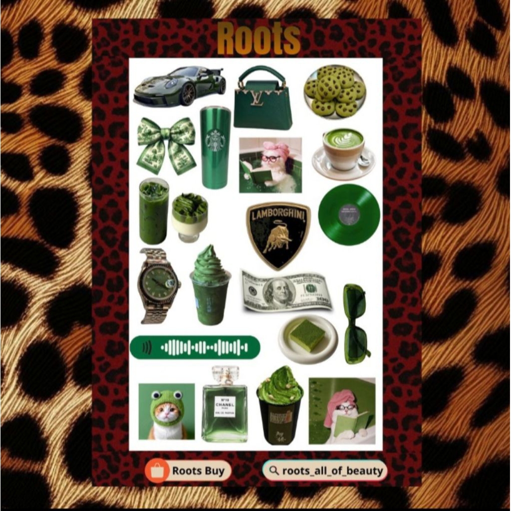 

Ready Sticker 3D Series "green