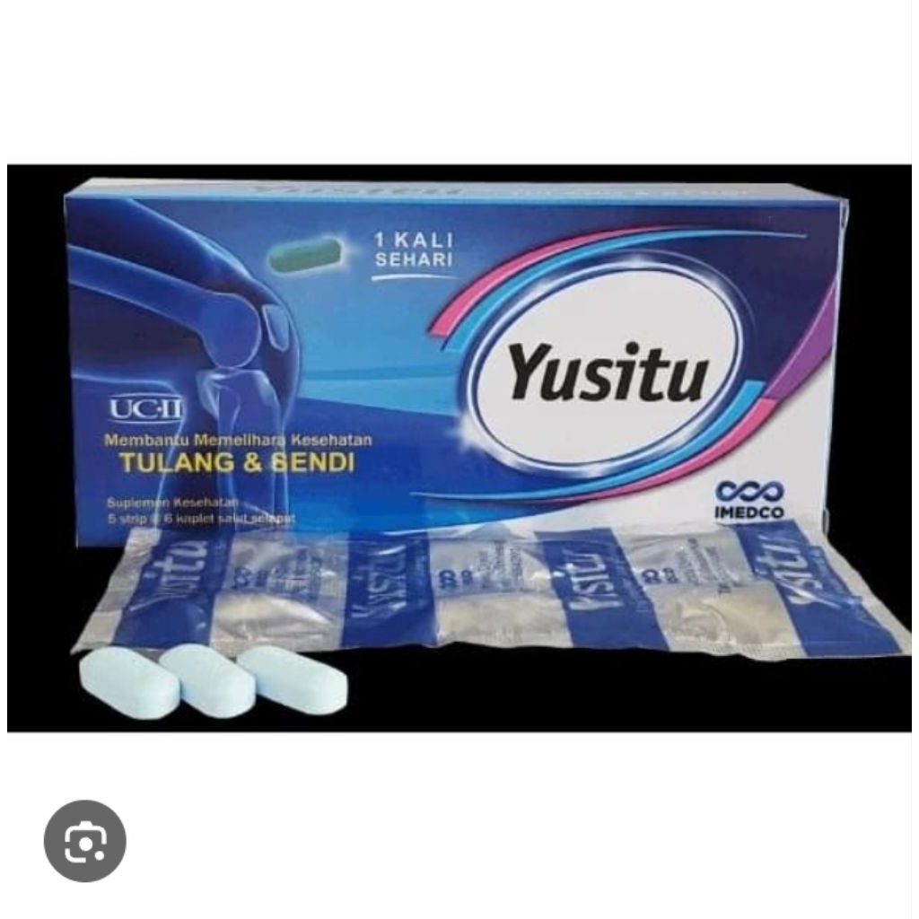 yusitu supelemen persendian strip isi 6 tablet
