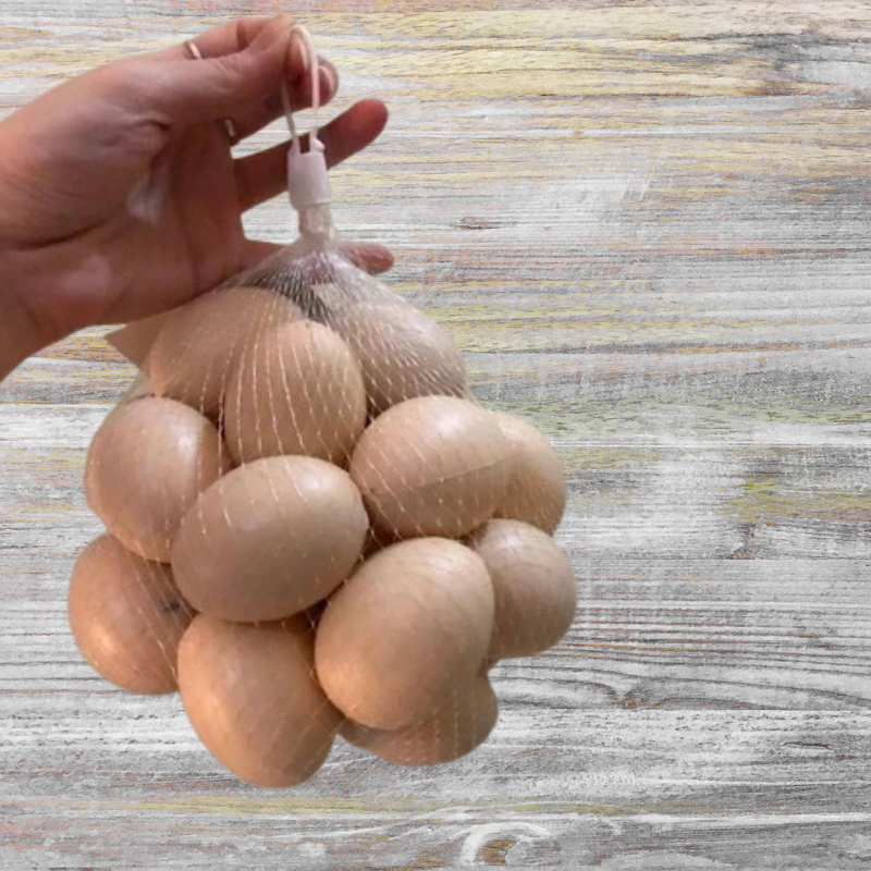 

BISA COD Telur Ayam Mainan Plastik Jala Isi 20 Pcs - Egg Murah Horen