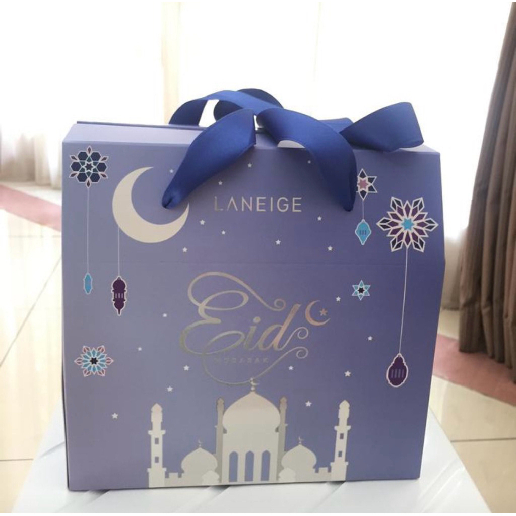 

Laneige eid mubarak edition paper bag kantong kado original paperbag