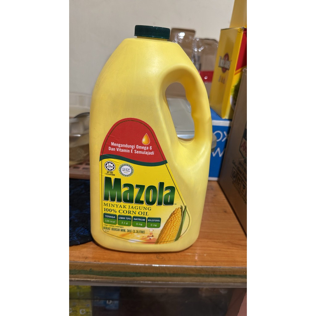 mazola minyak jagung 3.3 liter