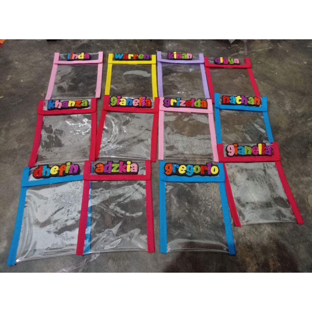 

Sampul buku tabungan nama/sampul mika tebal