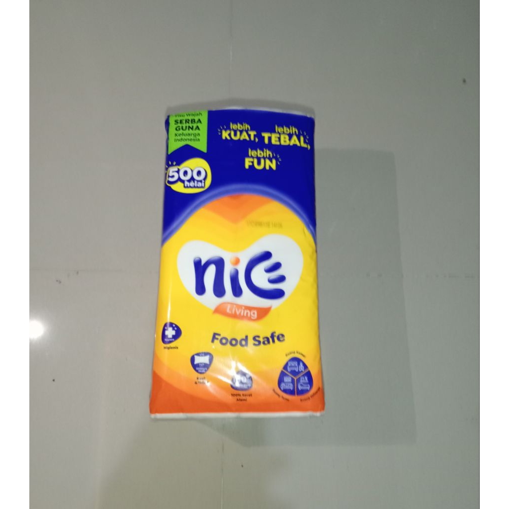 Tissue Nice 500 Sheet Tisu Nice 500 Helai