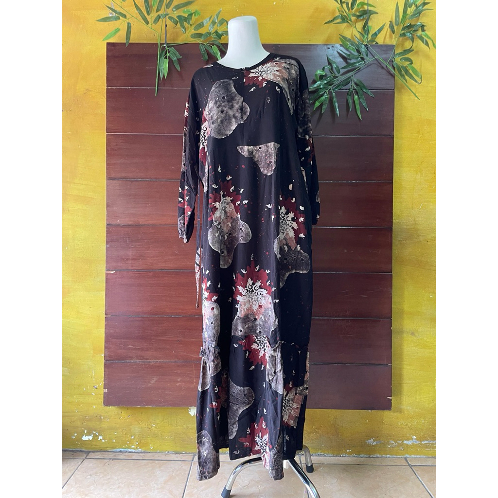Daster wanita panjang / Daster wanita busui / Daster batik / Daster lengan panjang