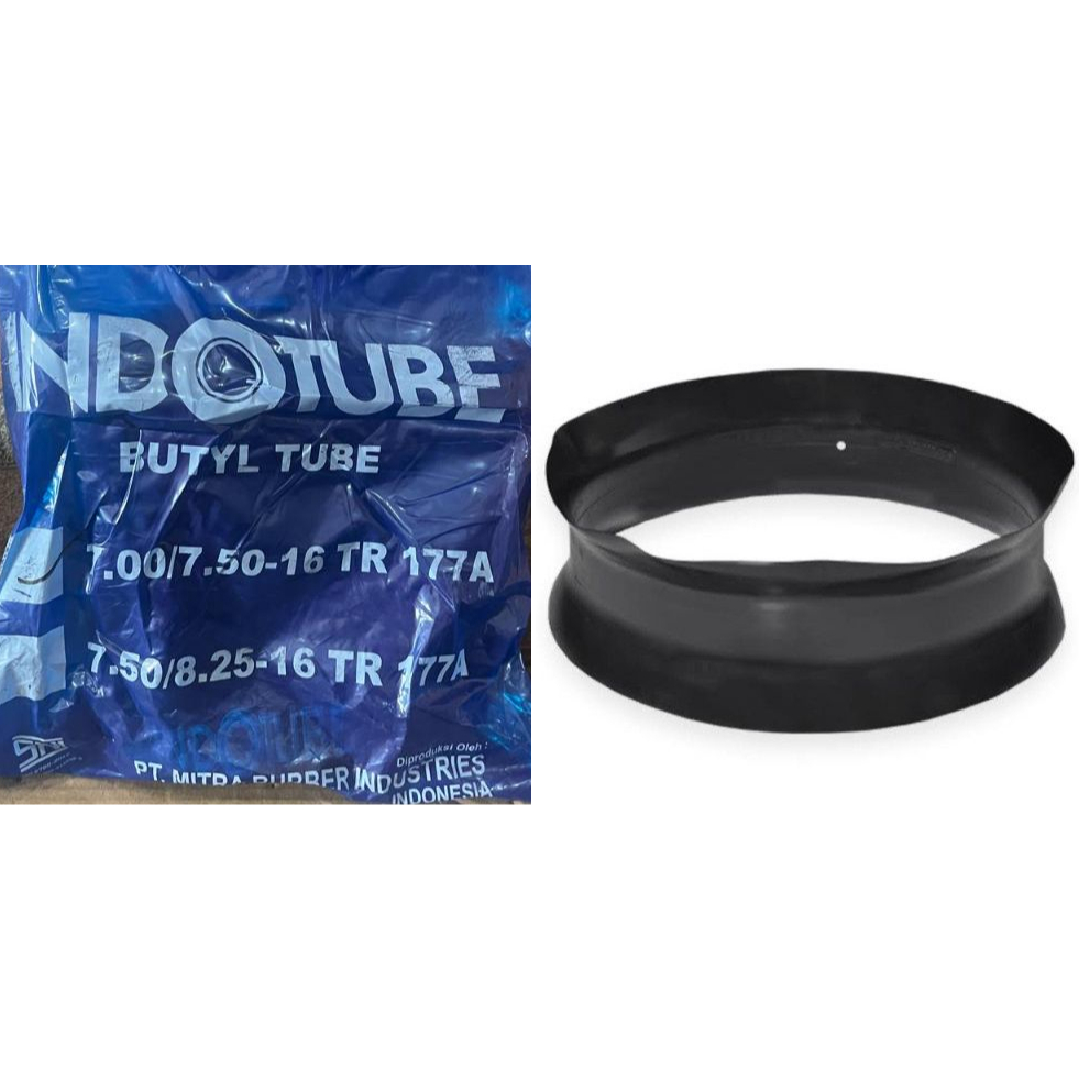 SNI 700/750/825 R16 Flap / Selendang / Ban Perut / ban lidah mobil Truk Indotube  Flap / Scarf / Bel