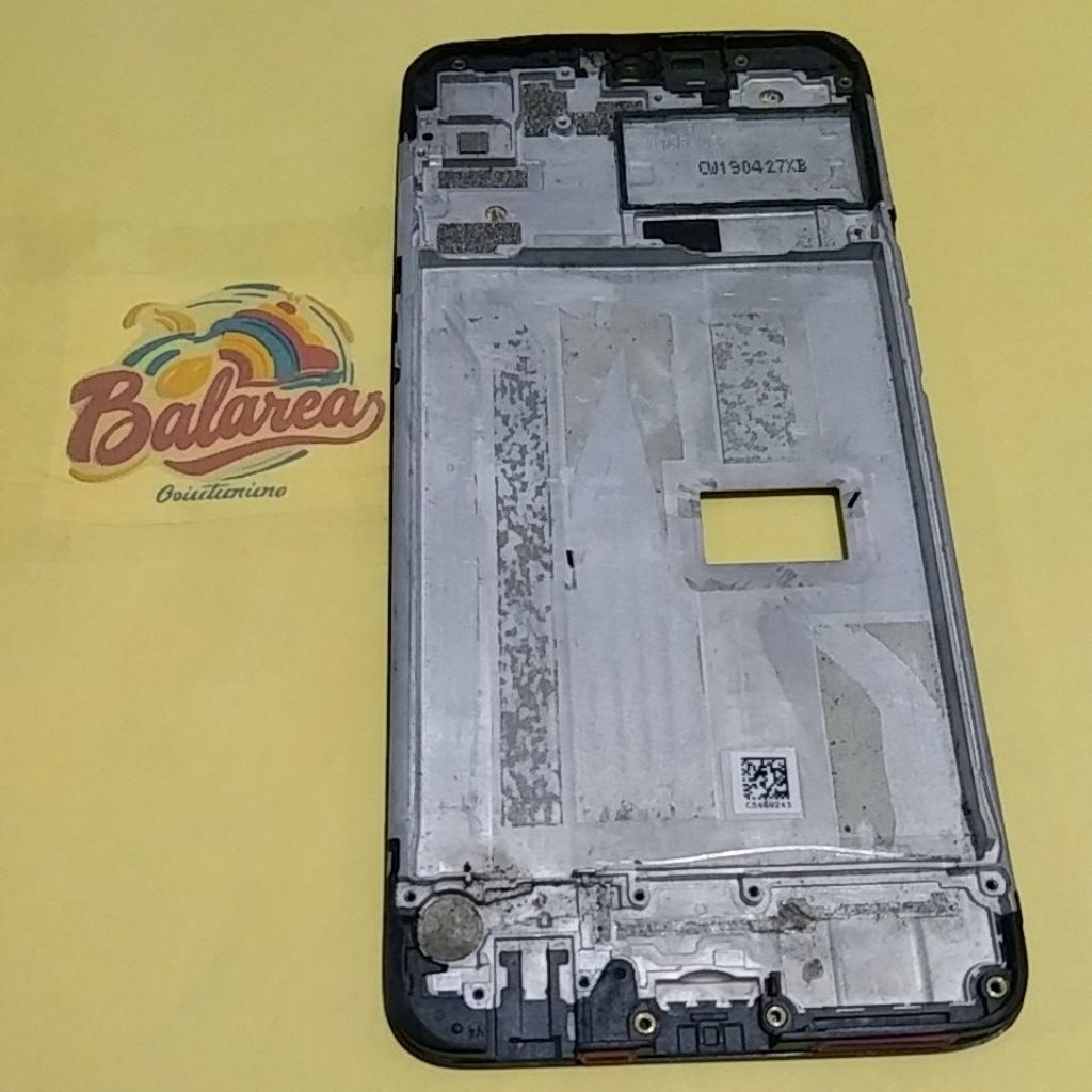 Frame dudukan Lcd bekas Realme 3 Copotan