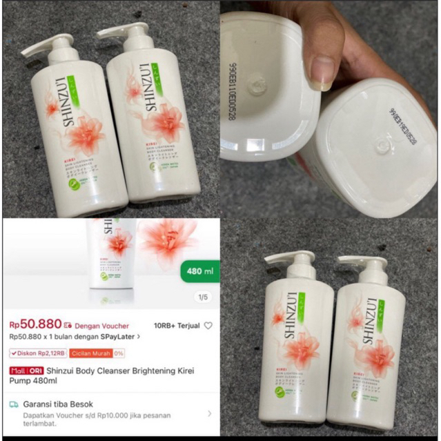 shinzui body cleanser