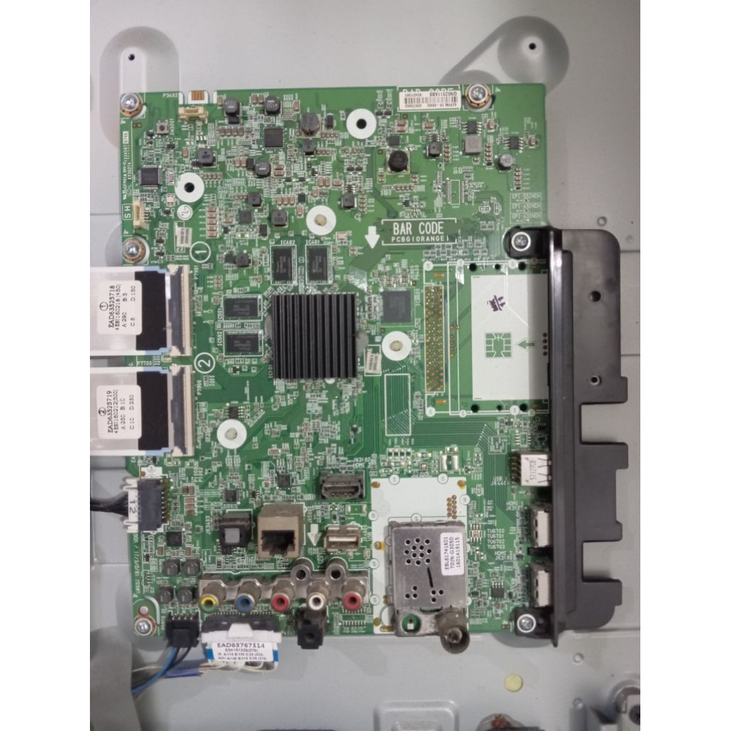 MAINBOARD TV LG 43UH650T / MESIN MAINBOARD TV LG 43 INCHI NORMAL COPOTAN