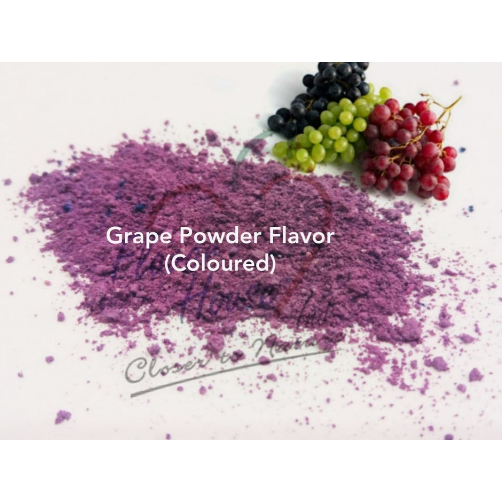 

Grape Powder Flavor kemasan 100 gr
