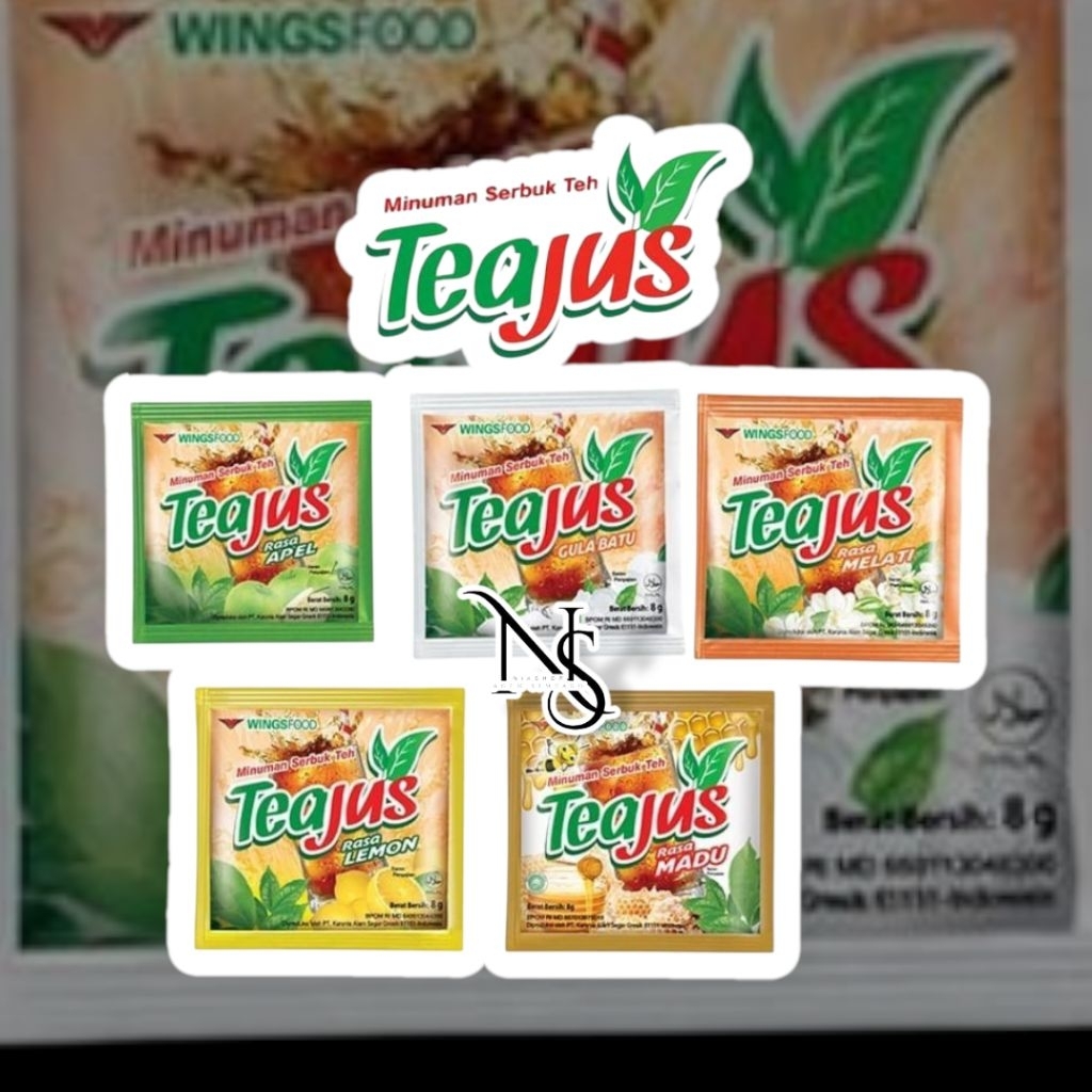 

Tea Jus Minuman Bubuk Instant 1 Renteng si 10 Sachet