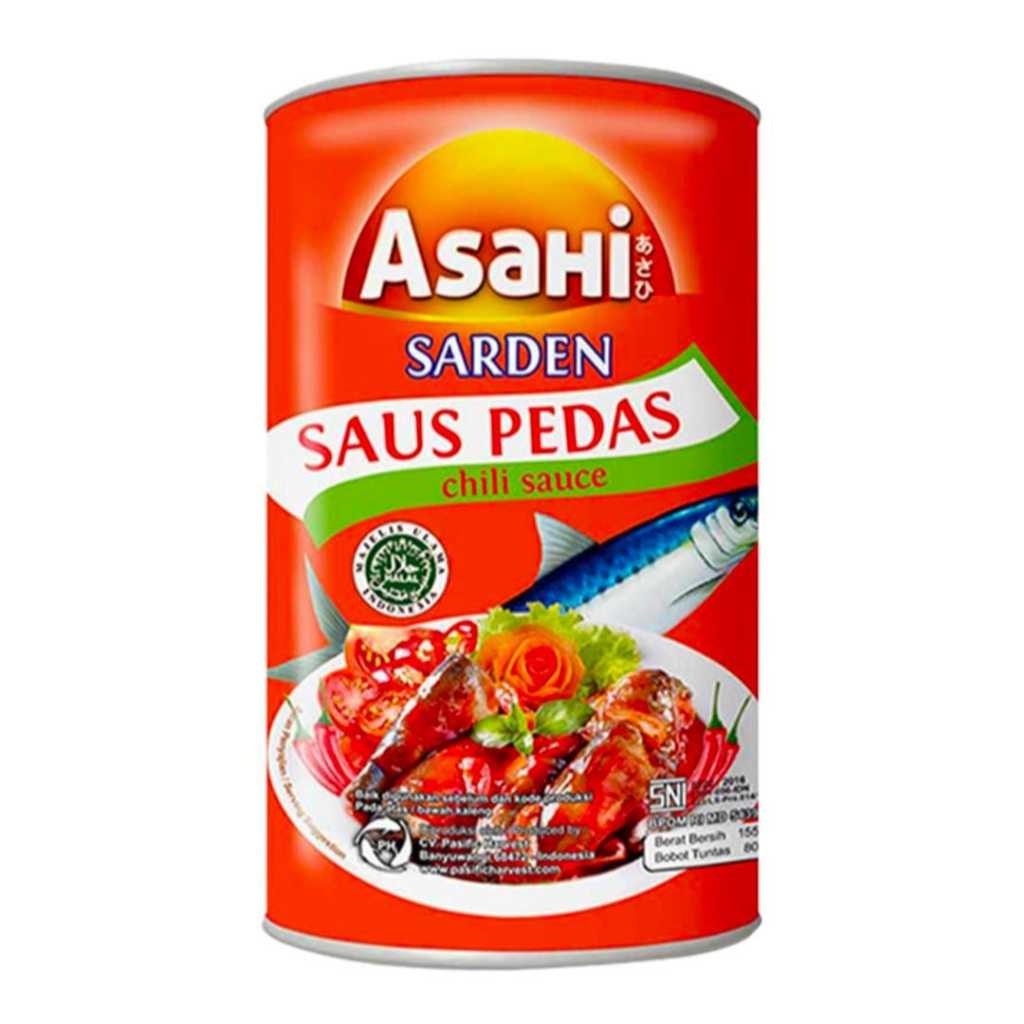 

Sarden Asahi - Pedas Mantap & Nagih - Sarden Kaleng Enak