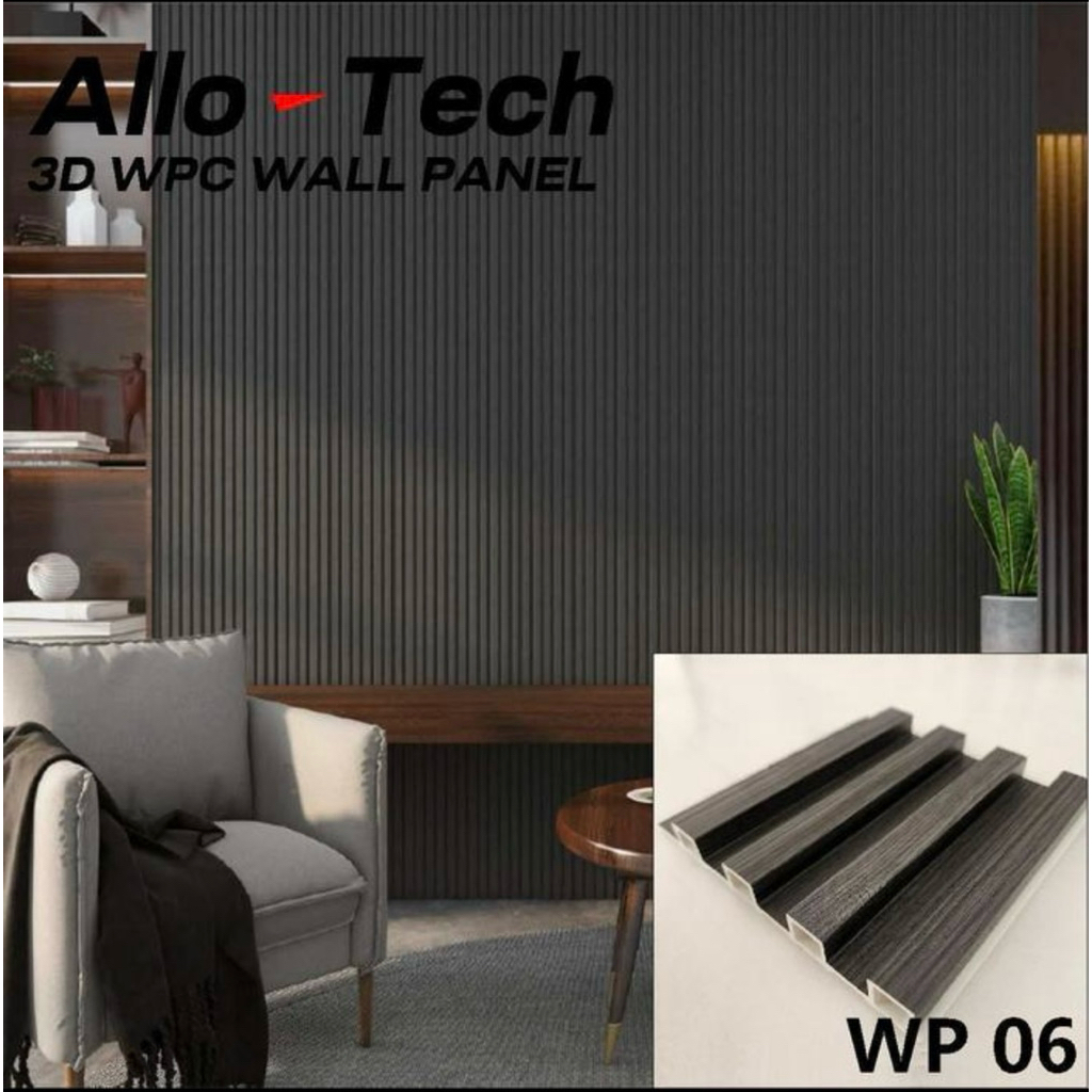Allo Tech 3D WPC Wall Panel. Kode: WP 06