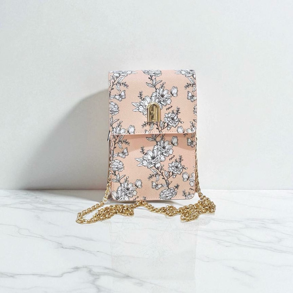 FURLA 1927 Mini Vertical Phone Holder Crossbody Bag