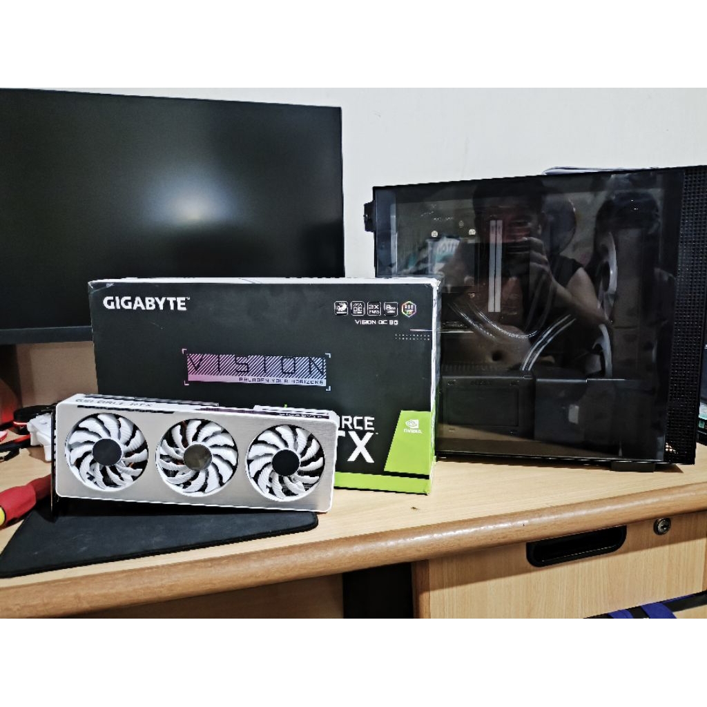 Gigabyte Vision RTX 3060ti Artefak