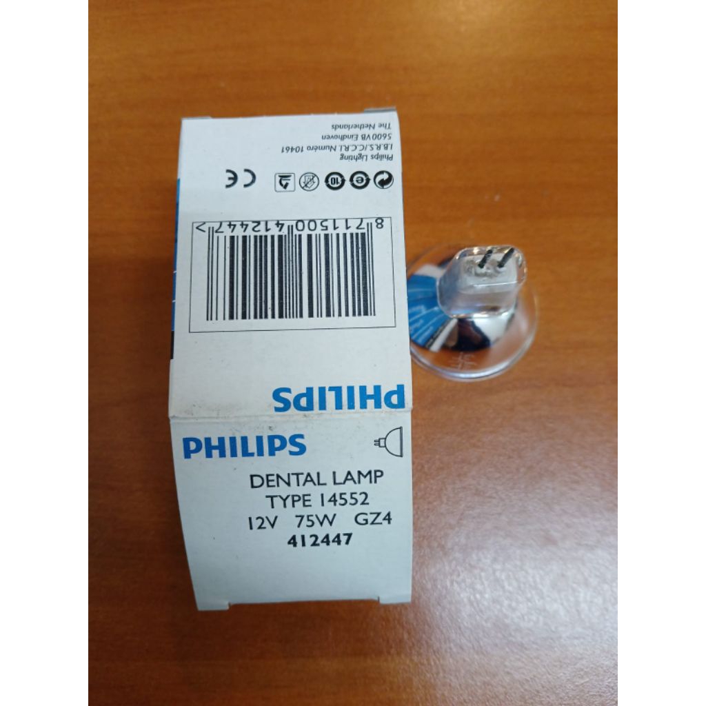 Lampu Halogen 14552 12v 75w Gz4 Mr11 Philips