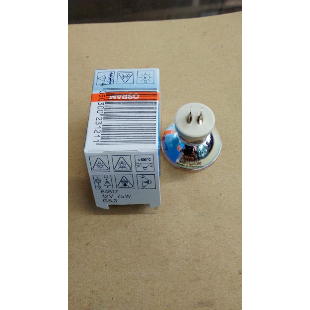 Lampu Dental 64617 12v 75w Mr11 OSRAM