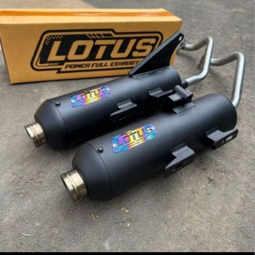 KNALPOT STANDAR RACING LOTUS ORIGINAL BAS ADEM KNALPOT SUGI RACING NGEBAS ADEM