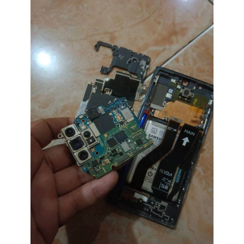 mesin samsung note 10plus bonus lcd