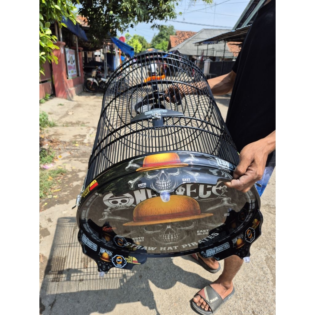 Tebok Sangkar Murai Onepiece Ebod