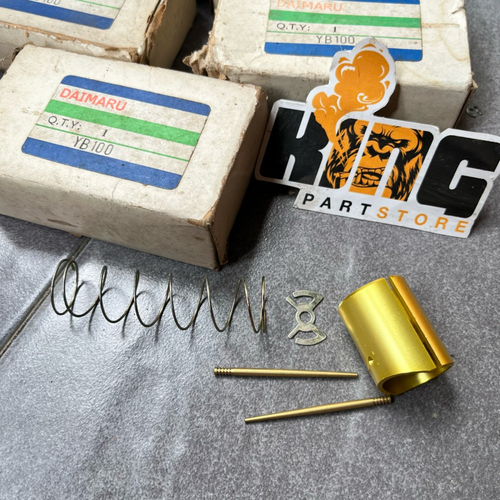 PISTON KARBURATOR SKEP KARBU JARUM YAMAHA L2G L2S L2SN L2 SUPER L2Super NOS
