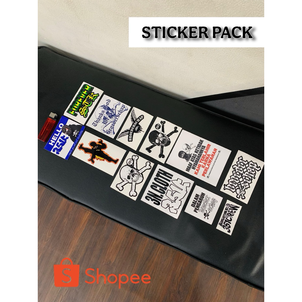 

6PCS Sticker Pack Broderschap