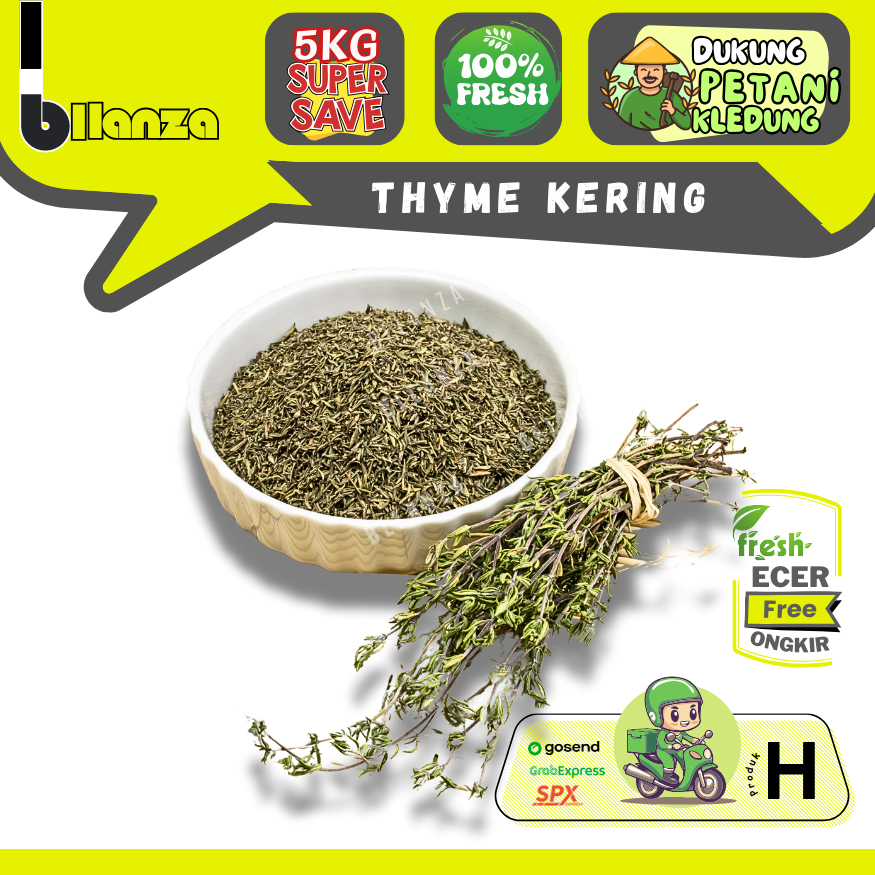 

Bllanzanow | Thyme Kering Organik — Sayur Gunung ECER (H)