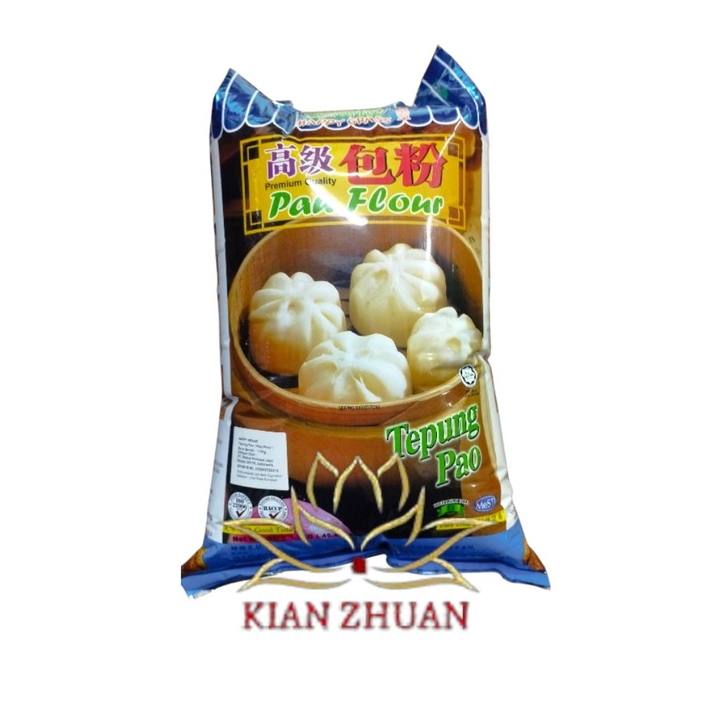 

Tepung Pao 1.3kg Tepung Pao Happy Grass