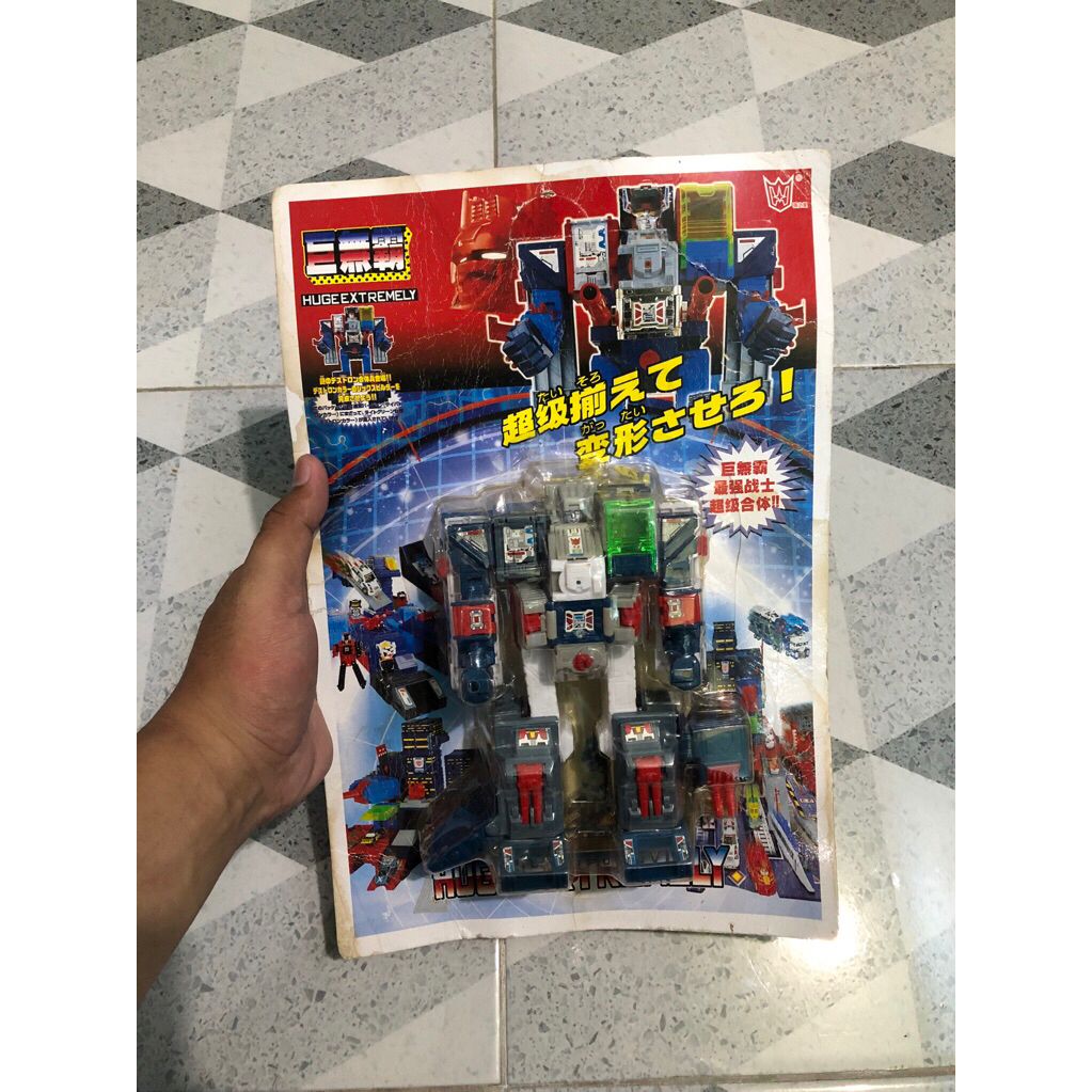 Mainan jadul transformers g1 ko huge extremely / fortress maximus bootleg