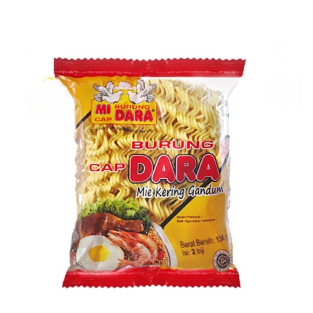 

burung dara mie kering 136 gram