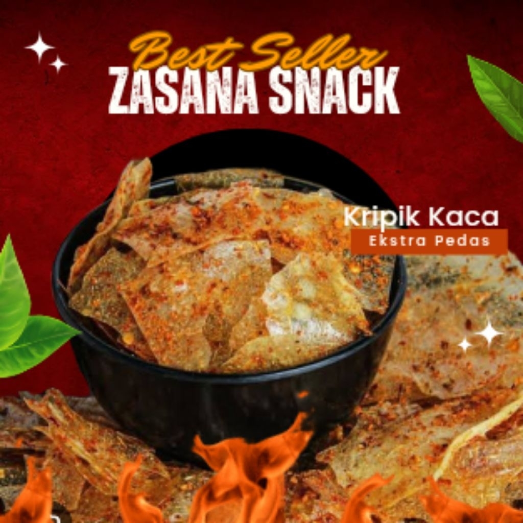 

Kripik Kaca rasa Ekstra Pedas / Pedas / Cabe Hijau / Original- Cemilan Nagih - Jajanan Hajatan - Jajanan Syukuran - Konsumsi Rapat - Konsumsi Acara