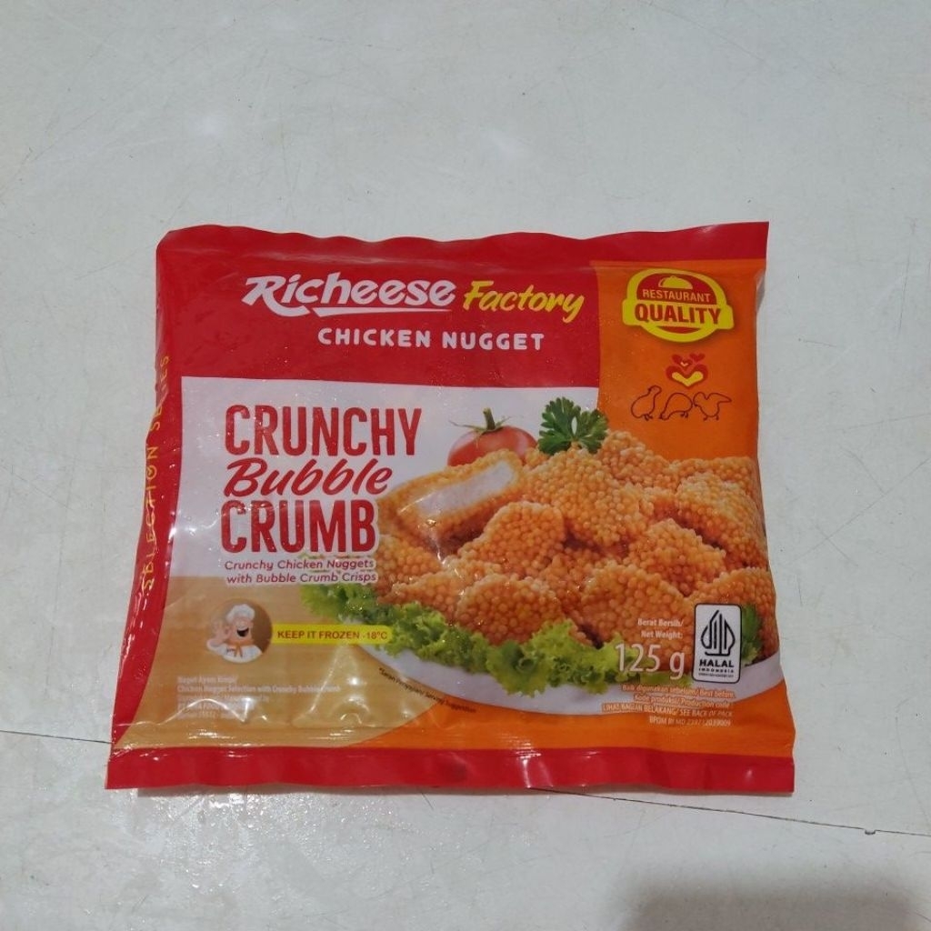 

Richeese Factory Nugget Crunchy Bubble 125gr