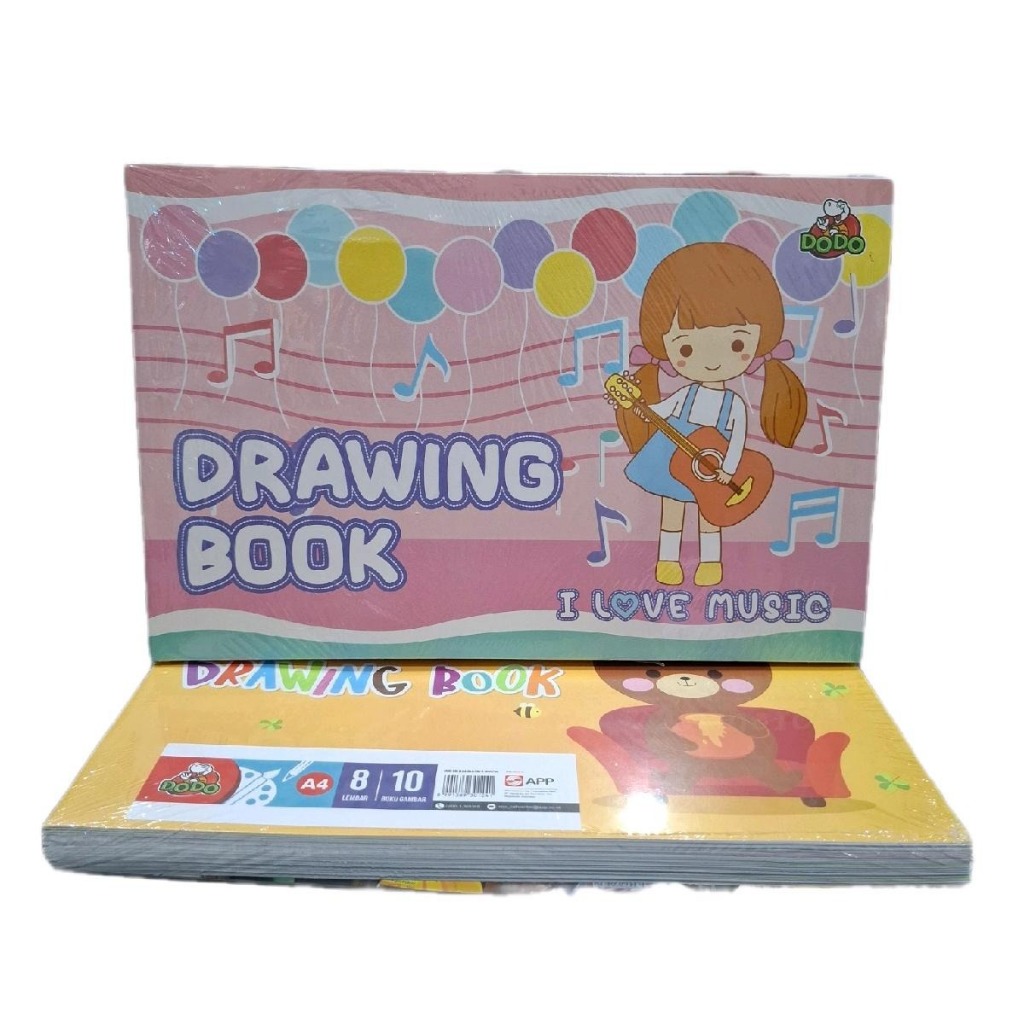 

1 Pack buku gambar DODO A4 (10 buku) Paper Stationery