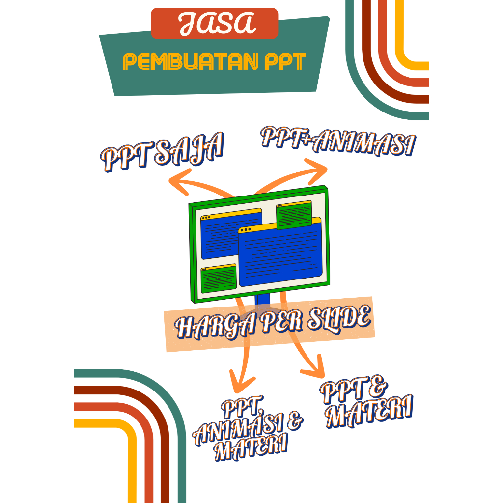 JASA PEMBUATAN PPT /PRESENTASI