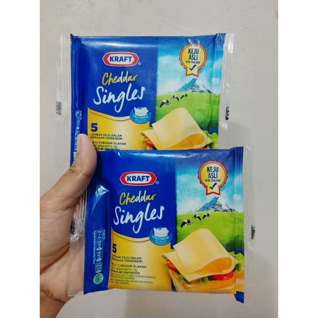 

keju cheddar slice isi 5