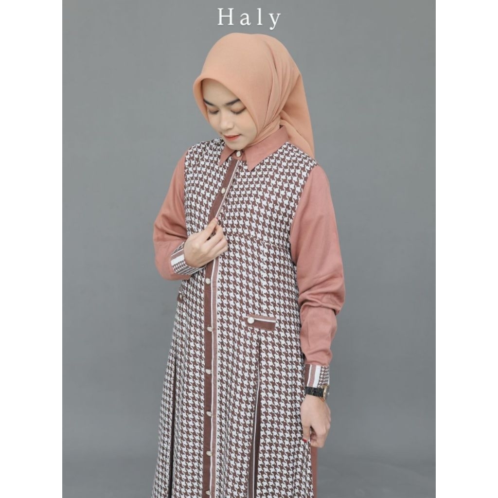 gamis fatma gamis RAYON twill uniqlo dress rayon