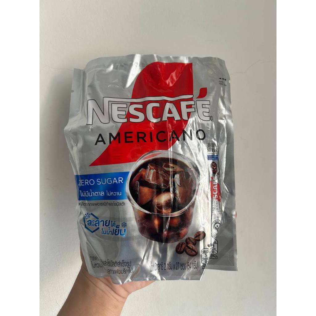 

KOPI NESCAFE AMERICANO NO SUGAR TANPA GULA