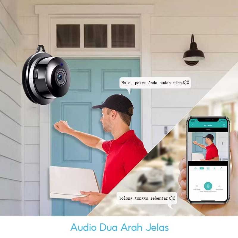 CCTV Kecil HD pengawas murah Pemantau malam tersembunyi Kamera Mini IP Camera keamanan