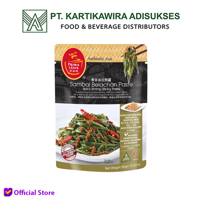 

Prima Taste Sambal Belachan Paste 80 gram