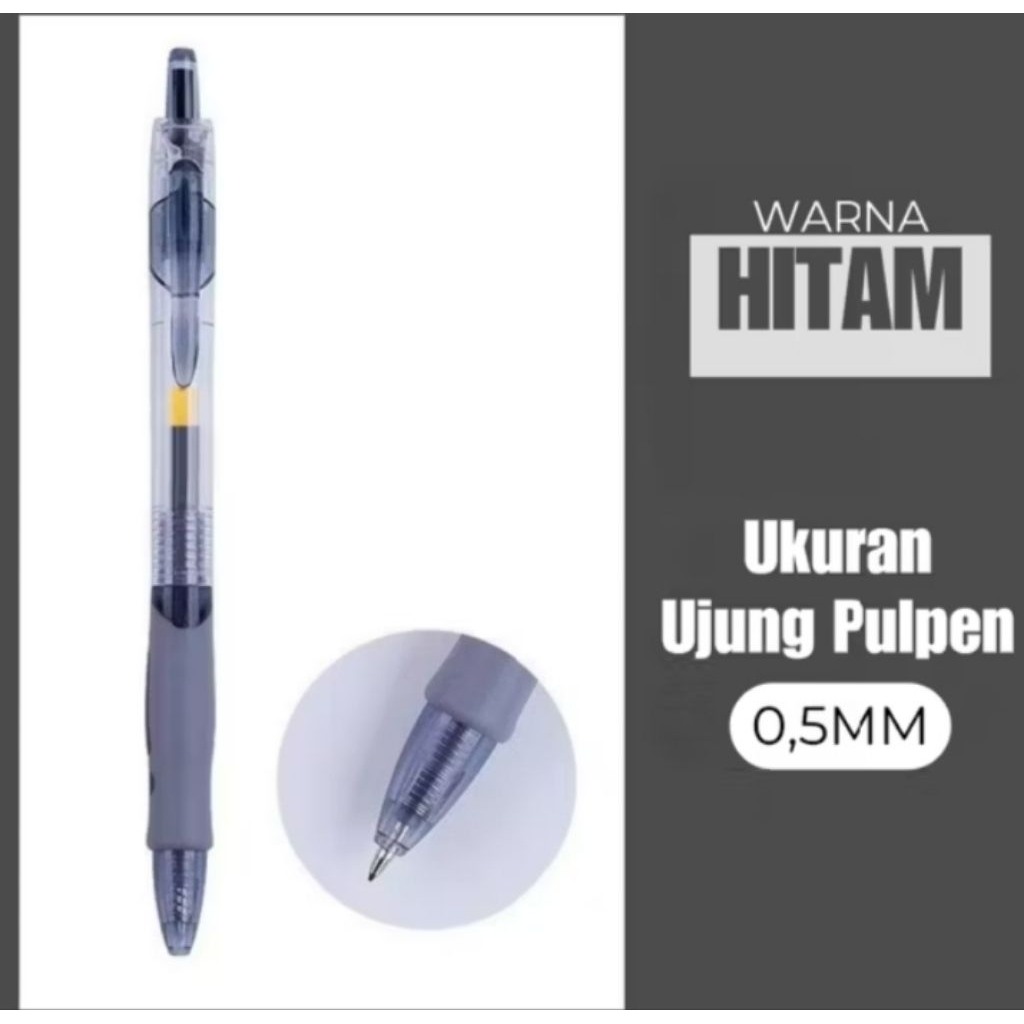 

pulpen gel standar pena