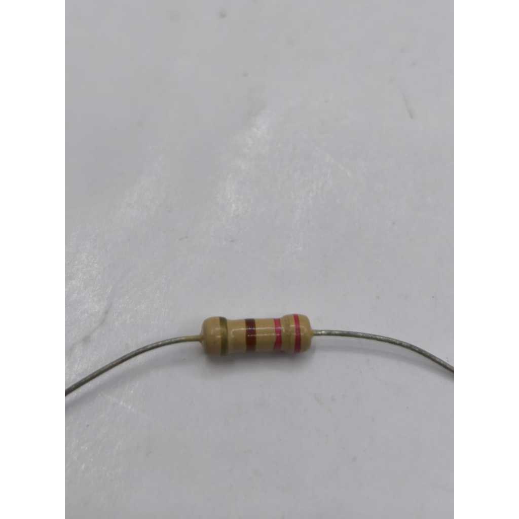 10PCS RESISTOR 1/2 WATT 1K2 / RESISTOR SETENGAH WATT 1K2