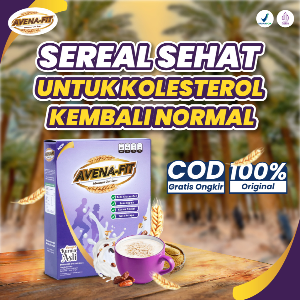 

Avena-Fit Paket 1 Box - Sereal PenurunAvena-Fit Paket 2 Box - Solusi Herbal Terpercaya Untuk Menurunkan Kolesterol dan Menyehatkan Jantung Kolesterol, Jaga Kesehatan Jantung, Atasi Gangguan Pencernaan