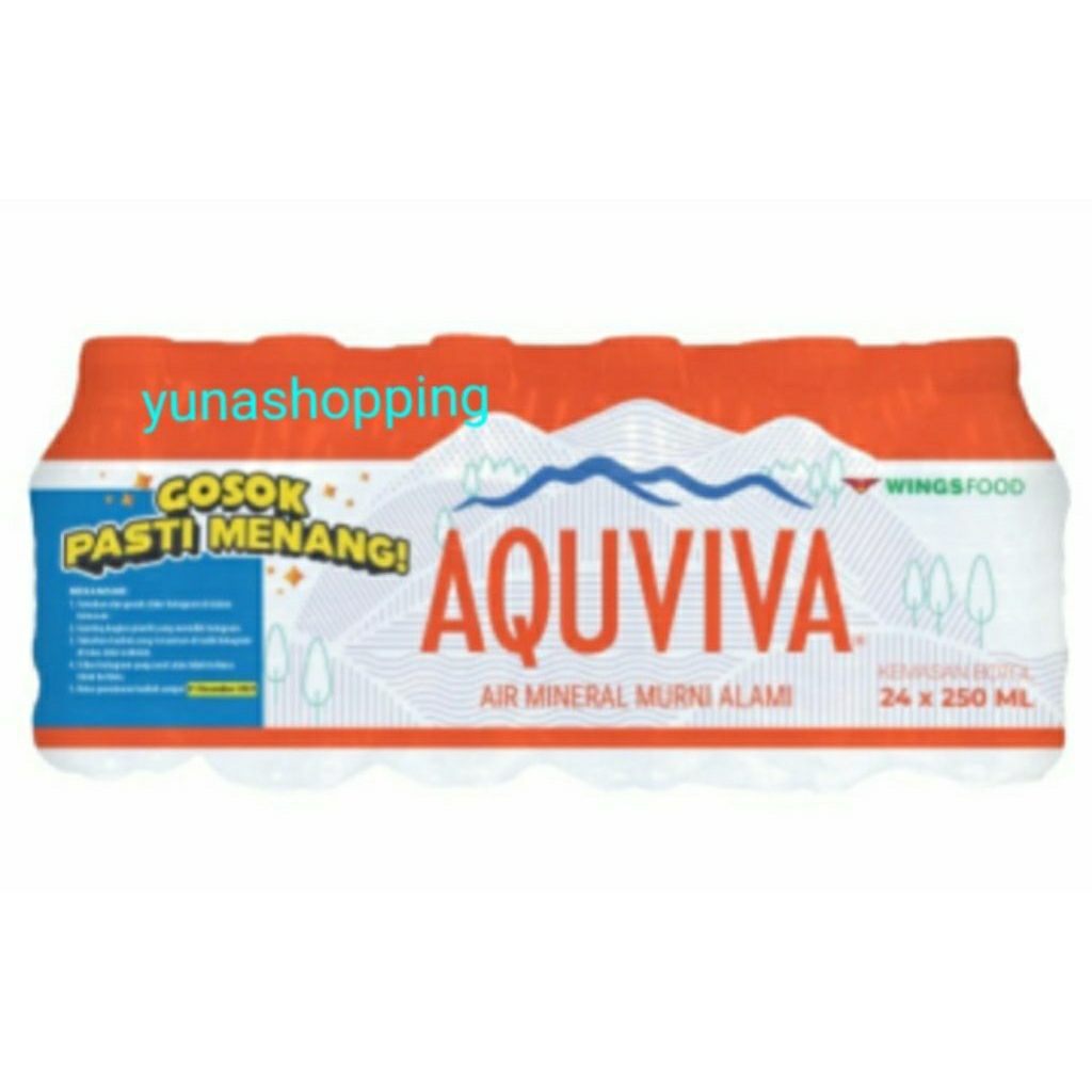 

Aquviva 250ml 1 krat isi 24 botol